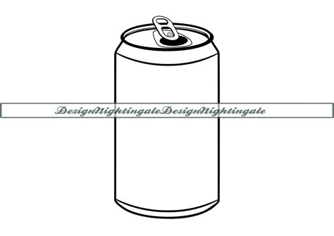 Beer Can Outline SVG Soda Can Outline SVG Aluminum Can - Etsy Canada