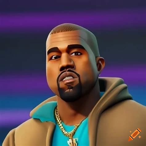 Kanye west character in fortnite on Craiyon