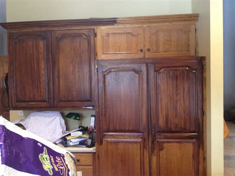 Refinishing Oak Kitchen Cabinets Gel Stain - cursodeingles-elena