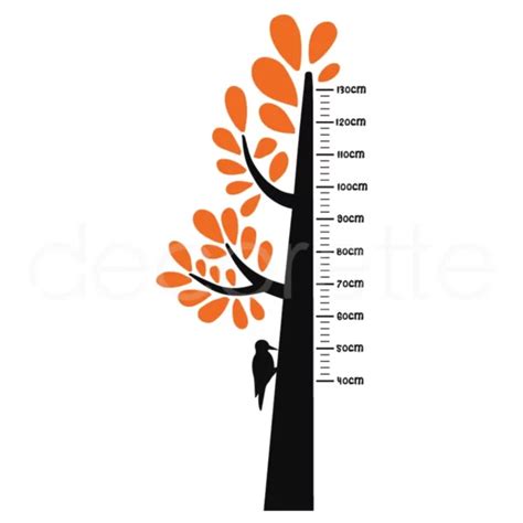 Join the decal trend with Tree Growth Chart! - Decorette