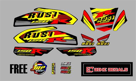 RUSI 150 Decals | Lazada PH