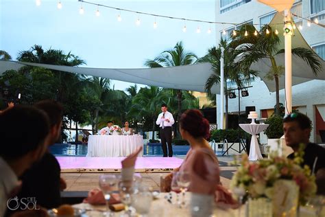 Beach Wedding Dream Sands Cancun - Janelle and John Paul