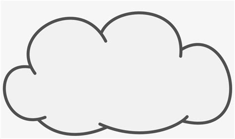 Cumulus Cloud Icons Png - Cloud Clipart Black Background Transparent ...