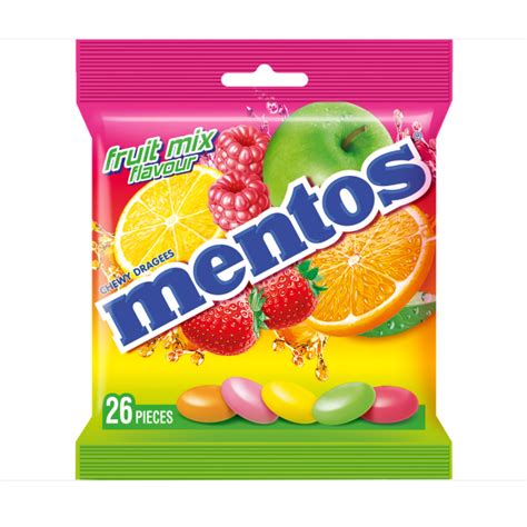 Mentos Mono Fruit Mix 26p Bag | Mentos South Africa