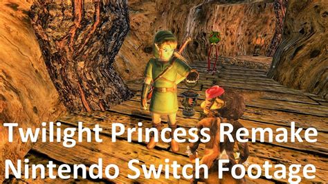 Legend of Zelda Twilight Princess Switch Remake! 20 Minutes Leaked 4K Gameplay Video! - YouTube