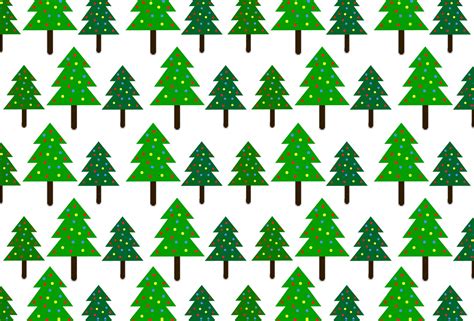 Christmas Trees Pattern Background Free Stock Photo - Public Domain Pictures