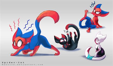 Spider Cat Verse by Mahsira on DeviantArt