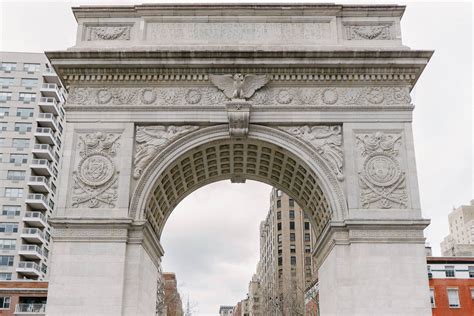 Close Up Print of Washington Square Park Arch New York City | Etsy ...