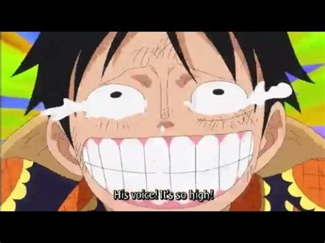 Pica's Voice Made Luffy Cry!! One Piece Hilarious Moments - YouTube