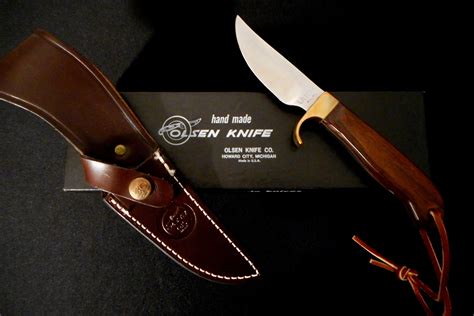 NIB Vintage OLSEN OK Hunting Knife -H C Mich -Old/Antique Collection -500/USA | St Croix Blades