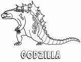 Godzilla Coloring Pages Mothra Mutant Printable Print Rodan Larva  sketch template