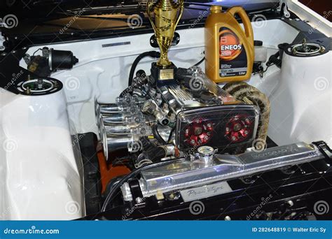 Toyota Trueno Engine at Trans Sport Show on May 21, 2023 in Pasay ...