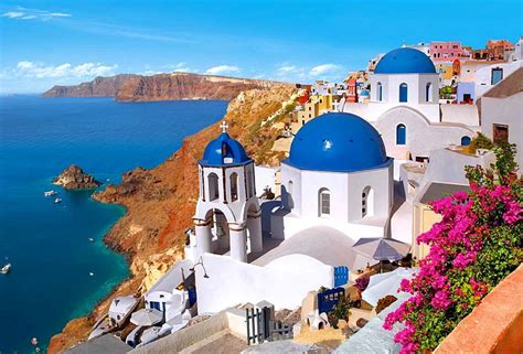 Santorini, Greece, architecture, greece, houses, santorini, HD wallpaper | Peakpx