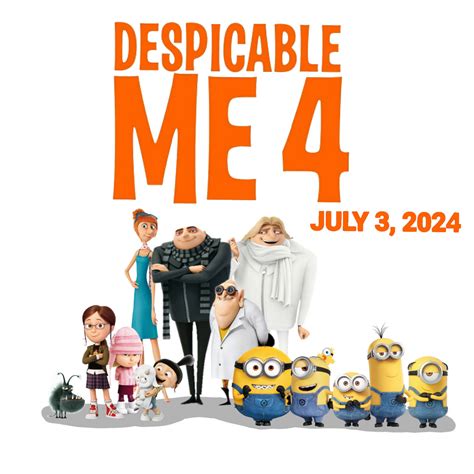 Despicable Me 4 by joshuahooker on DeviantArt