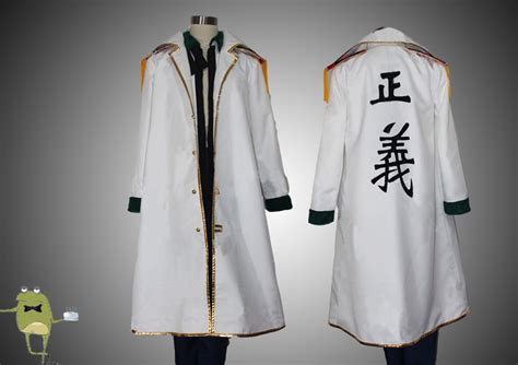 One Piece Cosplay Costume Captain Smoker Jacket Marine Uniform on Storenvy