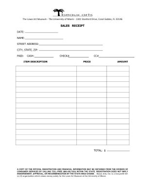 22 Printable Cash Receipt Template Forms - Fillable Samples in PDF, Word to Download | pdfFiller ...