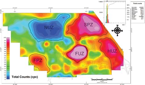 Total Counts (TC) radioactivity map in cps, King Abdulaziz University... | Download Scientific ...