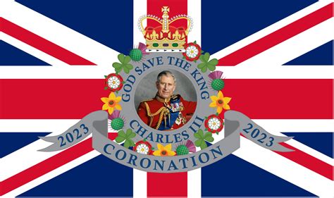 King Charles III Flag Coronation Silver – EclipseFlags