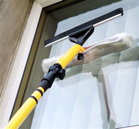 3.5M Telescopic Conservatory Window Cleaner Extendable Heavy Duty Adjustable Kit | eBay