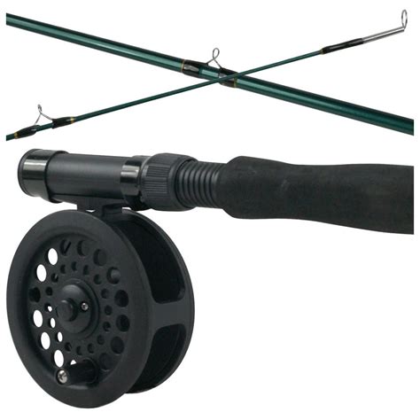 Gone Fishing™ Crystal Rivers Fly Fishing Rod and Reel Combo Kit ...