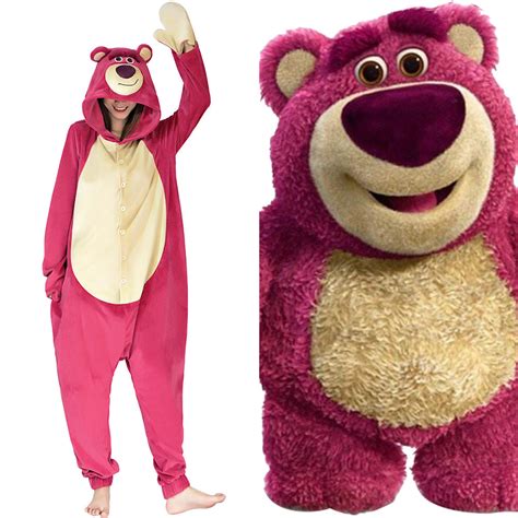 Toy Story 3-Lotso Strawberry Bear Christmas Halloween Costume Cosplay – TrendsinCosplay