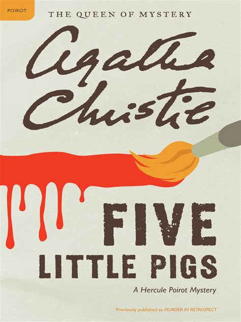 FIVE LITTLE PIGS Read Online Free Book by Agatha Christie at ReadAnyBook.