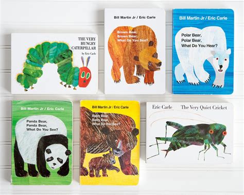 Lot of 15 ERIC CARLE Set - ALL Board Books - Very Hungry Caterpillar ...