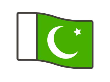 Pakistan Flag Emoji PNG Transparent Emoji - Freepngdesign.com