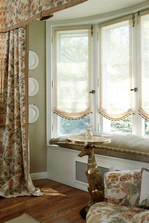 265 best Bay window treatments images on Pinterest | Blinds, Bay ...