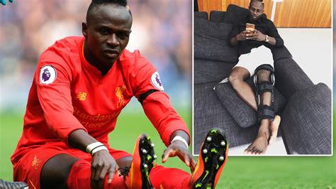 Liverpool star Sadio Mane provides injury update as he rests at home ...