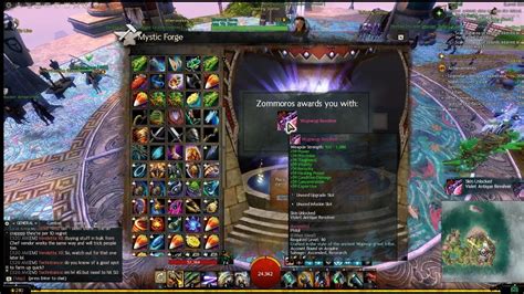 GW2 | How To Change ASCENDED ARMOR/ WEAPON STATS With Mystic Forge ...