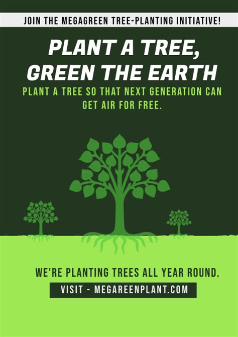 Salinan plant a tree campaign poster | PosterMyWall