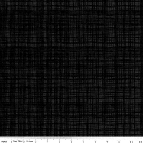 Riley Blake Designs Texture Black (C610-BLACK) 1/2 Yard Increments