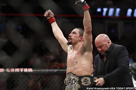 UFC champ Robert Whittaker opens up about battle with depression