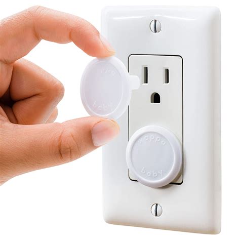 Electrical Outlet Covers Baby Proofing Bigger Size Prevents Choking ...