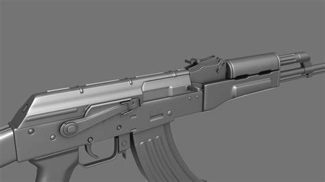 AKM hard surface practice — polycount