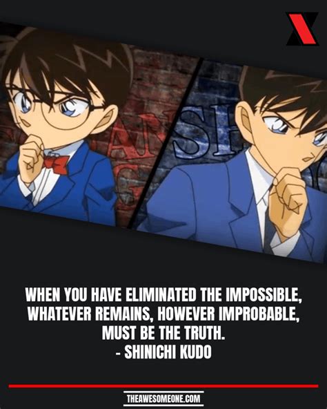 21 Mysterious Thoughtful Detective Conan Quotes – The Awesome One