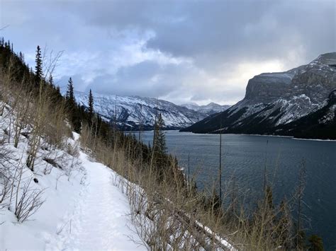 The Lake Minnewanka Hike in Alberta Will Surprise You | Out and Across