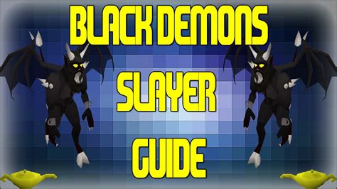 Black Demon Slayer Task Guide [07] Old School Runescape - YouTube