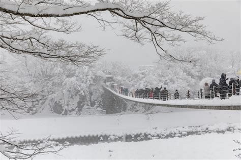 Premium Photo | Shirakawa go snow season japan