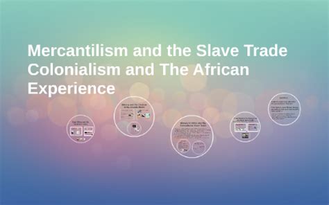 Mercantilism and the Slave Trade Colonialism and The African by Natalie N on Prezi