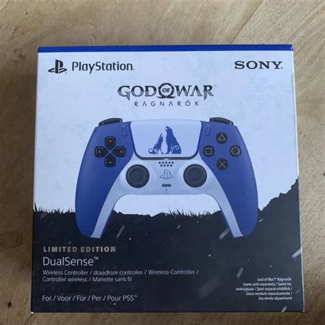 GOD OF WAR Ragnarok PS5 Dualsense Controller - Limited Edition In Hand ...