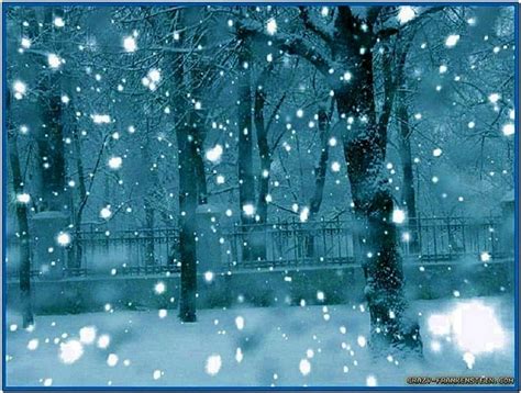 Download Animated Falling Snow Screensaver - Free and Beautiful Screensaver