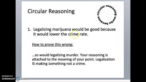 Circular Reasoning