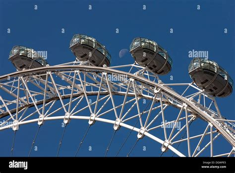 Detail, London Eye Ferris wheel, London, England, United Kingdom, Europe Stock Photo - Alamy