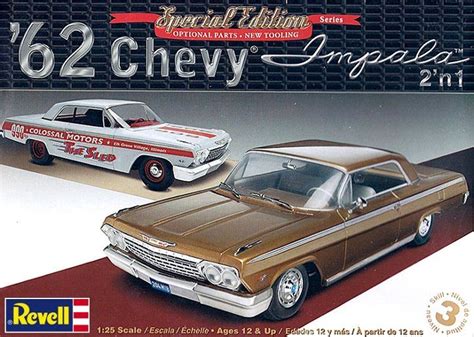 Revell 1962 Chevy Impala Hardtop Model Kit | Plastic model kits cars, Plastic model kits, Model kit