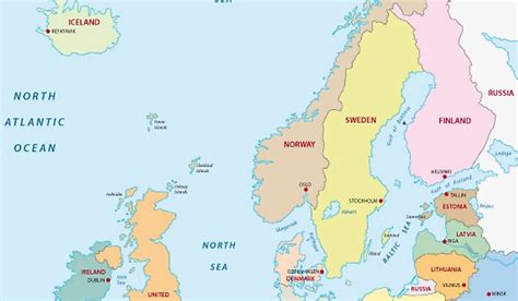 The Countries of Northern Europe - WorldAtlas.com