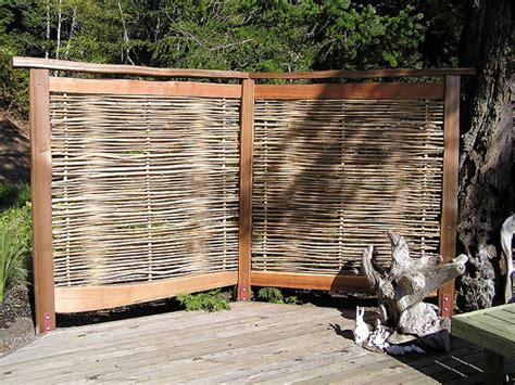 Bamboo Privacy Screen – Thuja Wood Art – Reclaimed Cedar Furniture Wood Art Vancouver Victoria ...