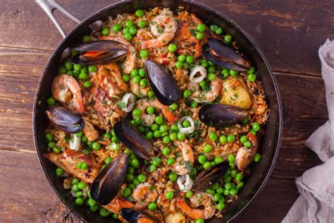 Spanish Seafood Paella Recipe - Genius Kitchen