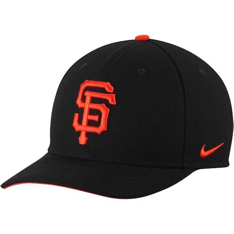 Nike San Francisco Giants Black Wool Classic Adjustable Performance Hat